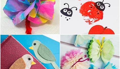 Easy Crafts For Spring 25 Of The Best And Summer Kids To Make