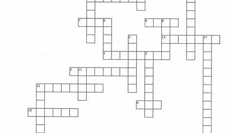 Free Printable Crossword Puzzle for teens, adults, seniors | Free
