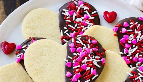 Easy Decorated Valentine Cookies