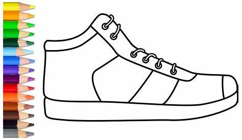 How To Draw A Shoe In Just 11 Easy And Quick Steps - Bujo Babe