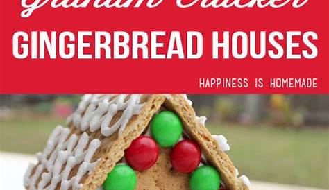 Easy Graham Cracker Gingerbread House Recipe For Kids 6 Steps With Pictures