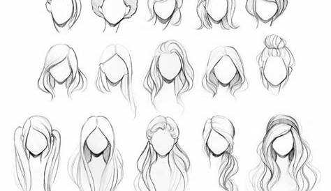 Easy Hairstyle Drawings How To Draw Any In 5 Minutes Tutorial For