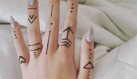 Easy Hand Tattoo Ideas Henna Finger Design Simple Henna, Henna , Henna