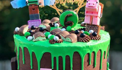 Easy minecraft birthday cake minecraft party Party/Gift Ideas