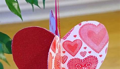 Easy Paper Crafts For Valentine's Day