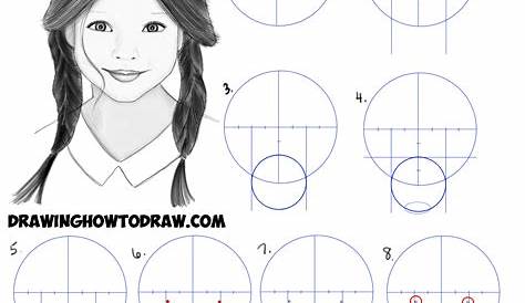 Easy Pencil Drawings Of People Faces Step By Step Drawing How To Draw Cartoon YouTube