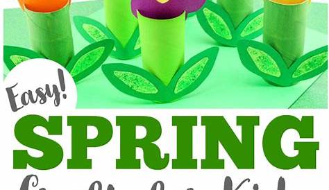 Easy Spring Craft For Kindergarten Kids Art And Project Ideas All Ages