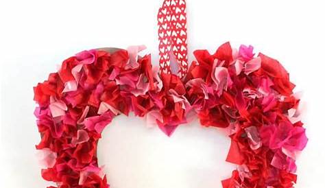 Easy Valentines Day Crafts With Tissue Paper 30 Valentine For Kids Valentine's Your Kids