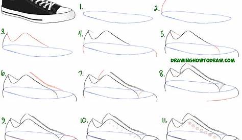 Learn how to draw a shoe real easy | Step by Step with Easy - Spoken