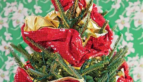 Easy Way To Put Ribbon On Christmas Tree