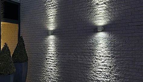 Eclairage Exterieur Mural Maison Applique Extérieure e En Métal Noir Et Verre Hudson