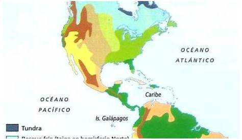 Ecosistemas del continente Americano
