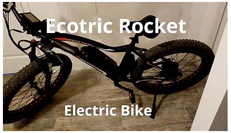 Ecotric 20" 48V 500W Fat Tire Folding Electric Bike - JourneyBikes.com