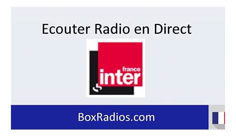 France Inter en direct - Ecouter radio live | BoxRadios