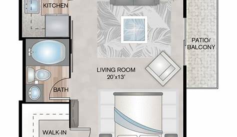 Pin by Annmarie Connor on garage apt | Apartment floor plans, Studio