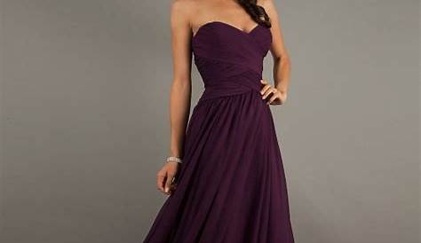 Eggplant Color Evening Dresses @watterswtoo Bridesmaids Dress 1307 In …