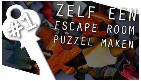 Escape room af maken #6 | Hoe maak je ZELF een ESCAPE ROOM PUZZEL