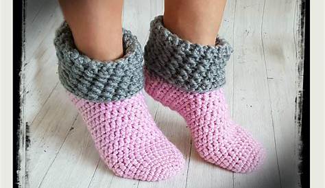 Socken häkeln – kostenlose & einfache Anleitung | Socken häkeln, Socken