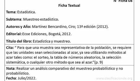 Ficha Temática Características Para Qué Sirve Tipos Ejemplos | Images