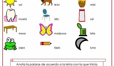 Actividades de lengua para primer grado - Imagui