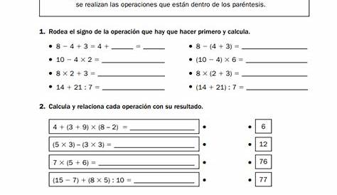 Ejercicios de Matemáticas para Sexto de Primaria | Matematica