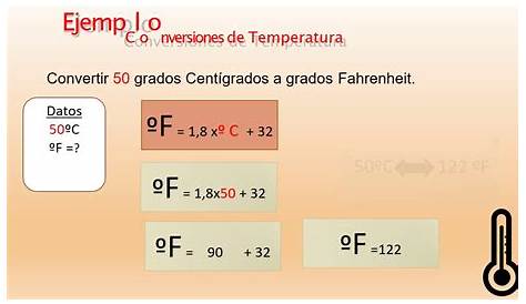 Ejercicio Escalas de Temperatura - Temperatura y Calor - Mi Profesor de