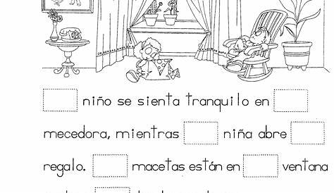 Ejercicios De Lectoescritura Preescolar / 50 Ejercicios De Lecto