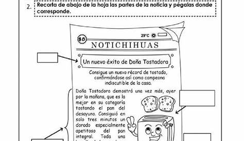 Sintético 93+ Foto Noticias Cortas Para Niños De Primaria Para Imprimir