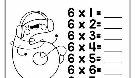 La Tabla Del 3 Para Niños Ejercicios | Ejercicios Tablas 3rd Grade Math