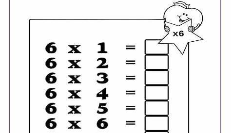 Ficha 9.b | Fichas de matematicas, Aprender las tablas de multiplicar