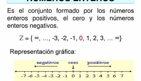 Como Se Representan Los Nãºmeros Enteros - Gufa