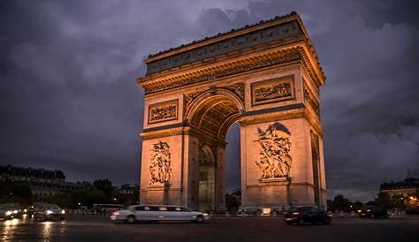 El Arco del Triunfo en París, Francia - Travel Report