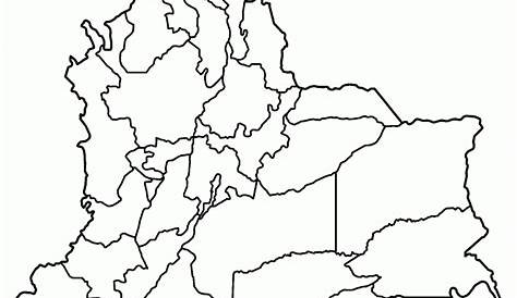 Croquis mapa de colombia - Imagui