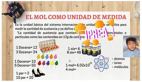 Mol - Concepto, cómo se calcula y volumen