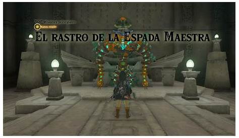 El rastro de la Espada Maestra al 100% en Zelda: Tears of the Kingdom