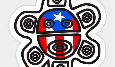 Sol de Puerto Rico - Taino - Sticker | TeePublic