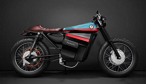 A Honda Electric Cafe Racer Motorcycle Concept - Gessato