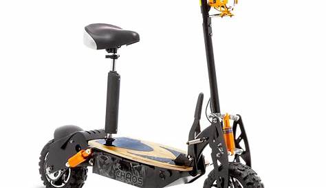 For Adults Street Legal Black Color Folding 3 Wheels Electric Road Scooter