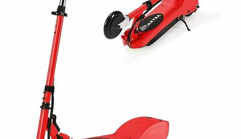Maxtra E100 Adjustable Handlebar Height Folding Electric Scooter for