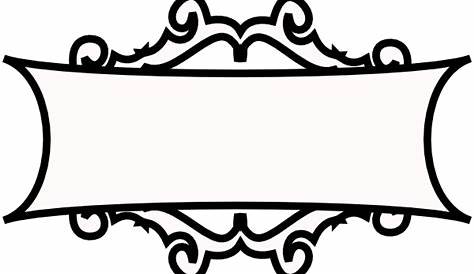 Direct Download Decorative Text Box Frame PNG Pic | PNG Arts