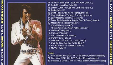 Elvis Presley - Unforgettable Elvis: Elvis Now - 1971 Sessions