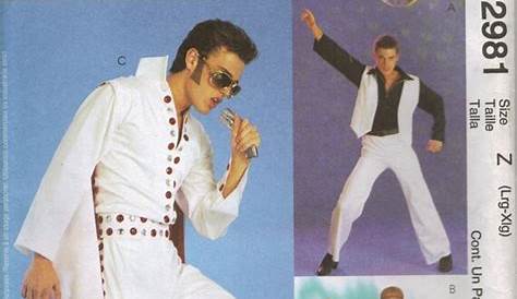 McCall's Costume Sewing Pattern 2981 Adult Elvis
