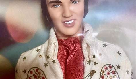ELVIS COLLECTOR DOLL FEATURING THE WHITE EAGLE JUMPSUIT- TIMELESS