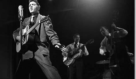 First Stage Show Appearance January 28, 1956 - Elvis Performing Shake