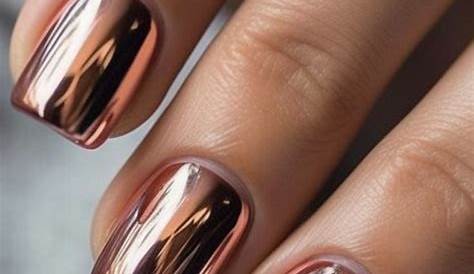 Embrace The Bronze Beauty: Nail Color Inspirations To Complement Your Boldness And Grace