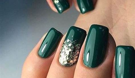 Emerald Envy Nail Styles: Winter Nail Inspirations To Complement Your Beautiful Skin Tone