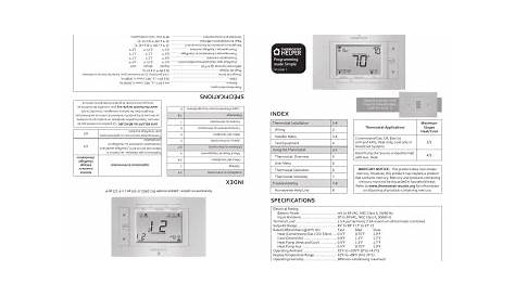 Emerson 1F86U42WF Sensi Thermostat Installation Guide
