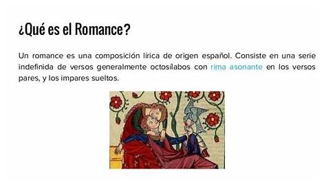 El romance: ¿Que es un romance?