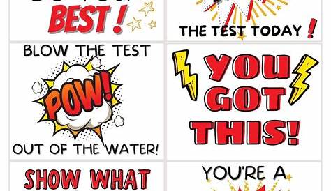 Encouragement For Students Testing Motivate Your State Teach Without Tears