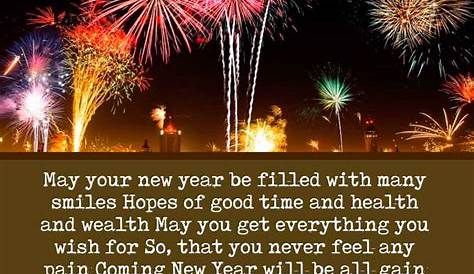 English Me New Year Wishes